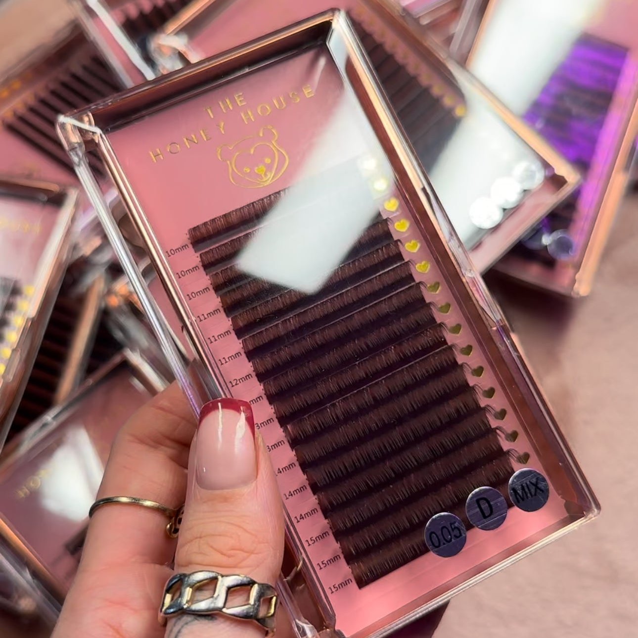 BROWN RUSSIAN LASHES 0.05